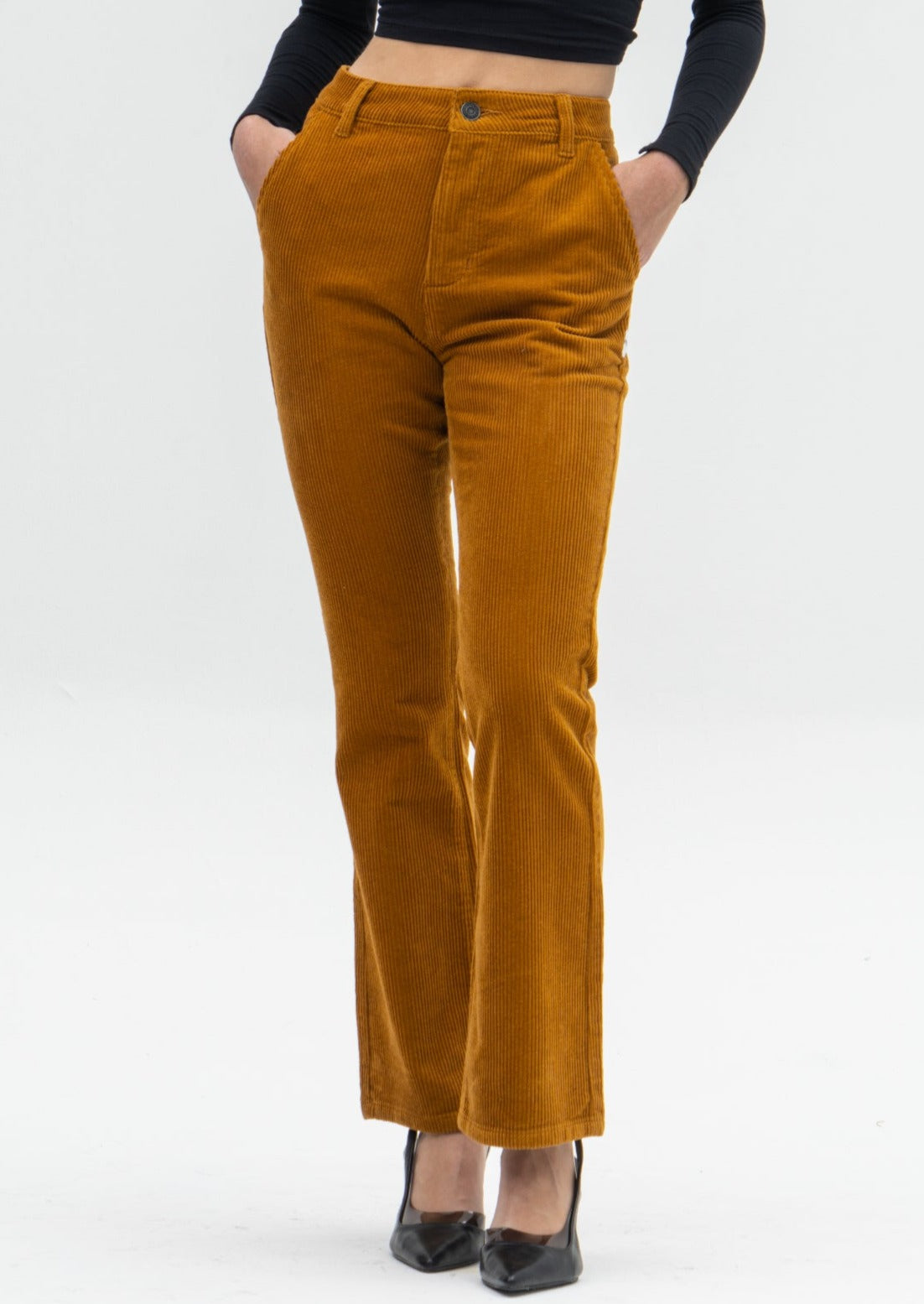 Corduroy Flare Pants