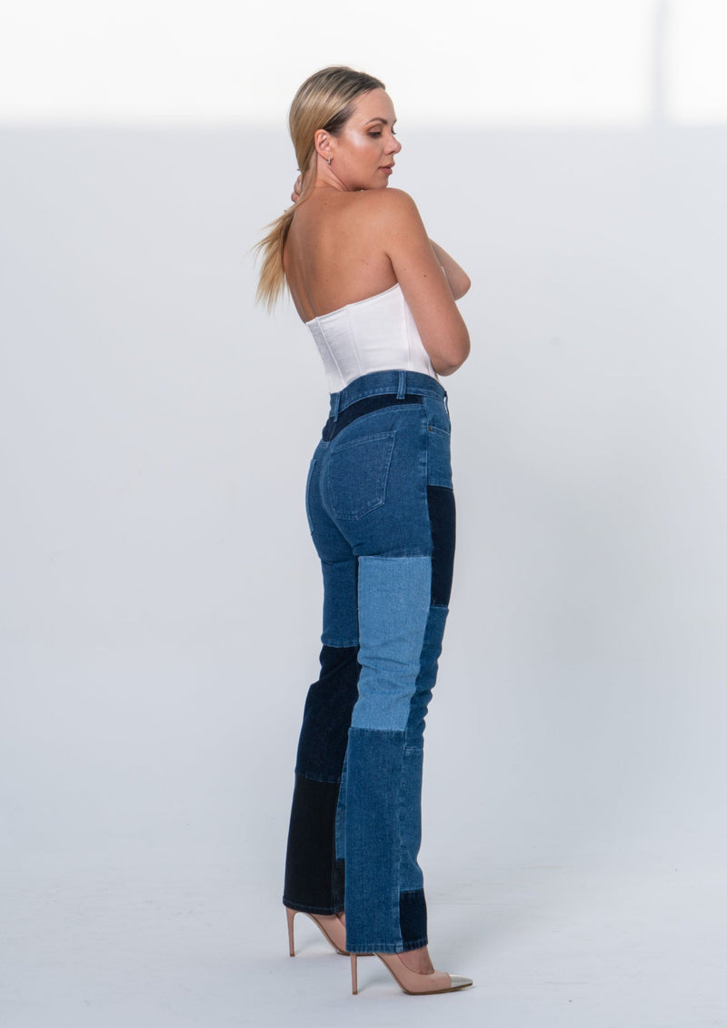 Patchwork Jeans