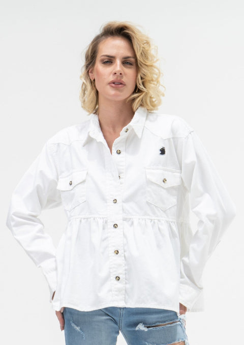 White Oversize Shirt