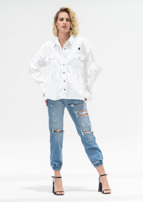 White Oversize Shirt