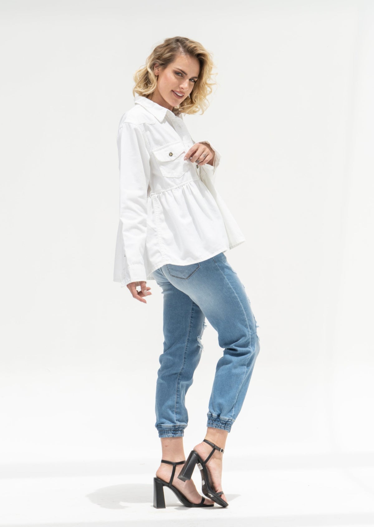 White Oversize Shirt