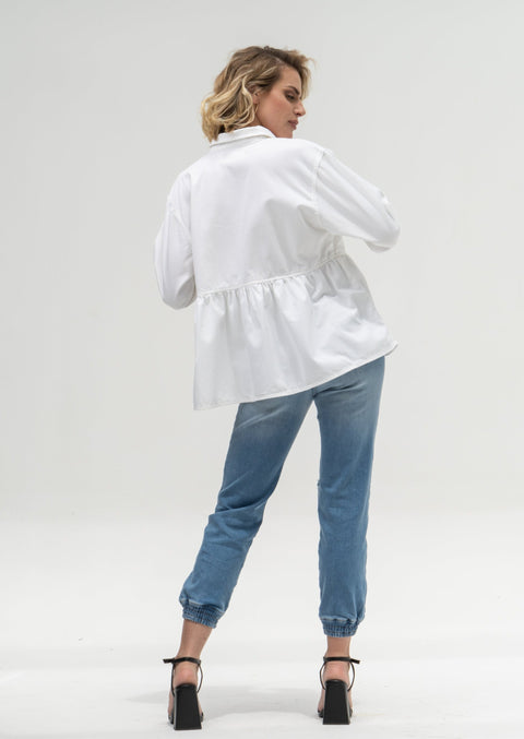 White Oversize Shirt