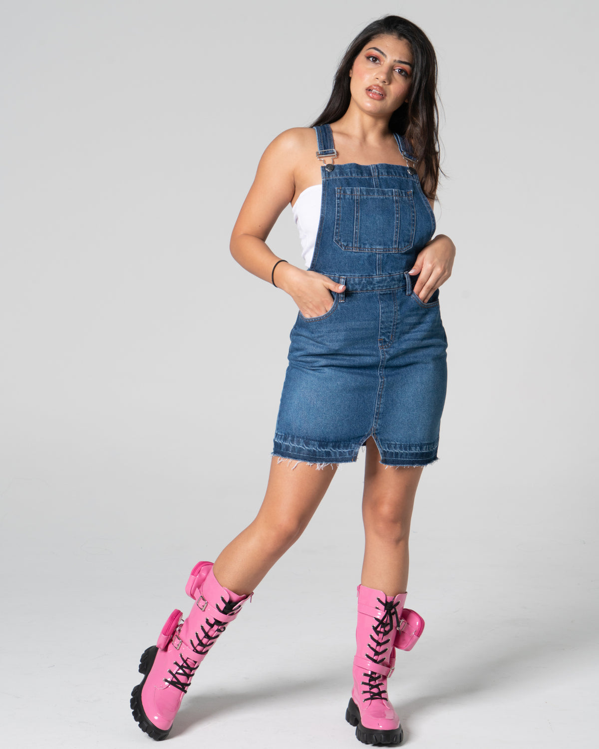 Dungaree Dress